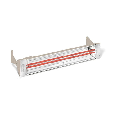 Infratech WD-Series 39-Inch 5000W Dual Element Electric Infrared Patio Heater - 480V - Beige - WD5048BE